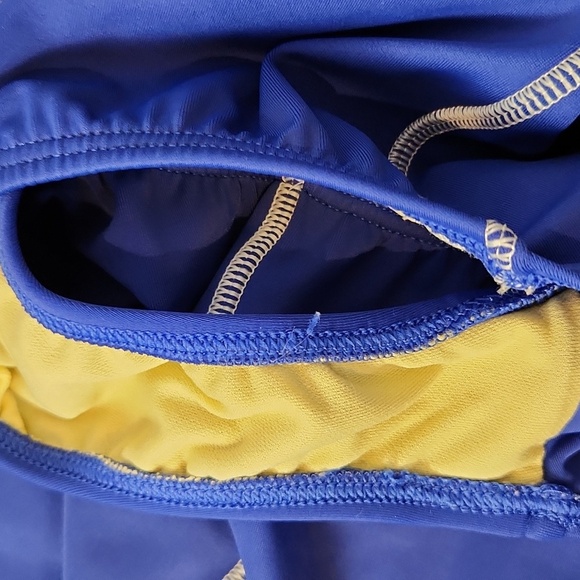 Lands' End Racerback Swimsuit US 14 Blue - Picture 3 of 7